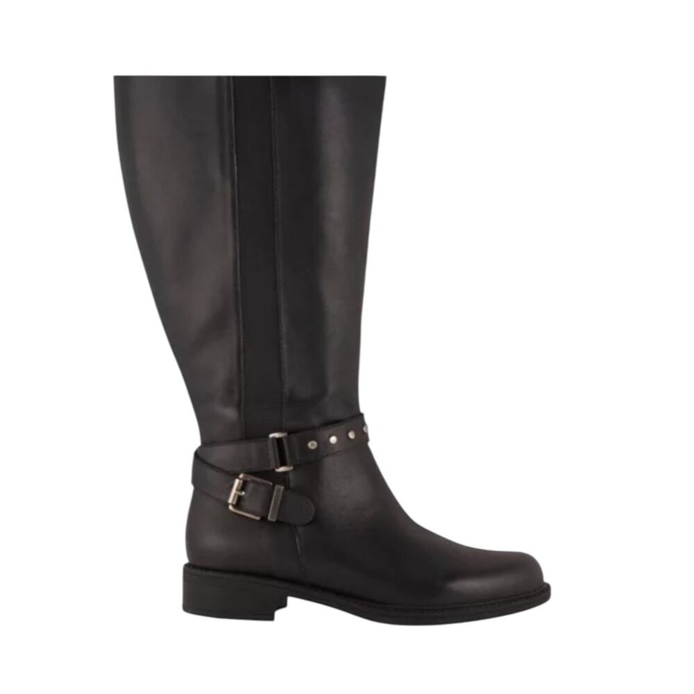 David Tate Kimmy Tall Double Wide Shaft Black Boots – Sz 9WW